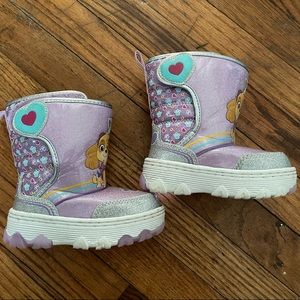 Girls light up boots size 7